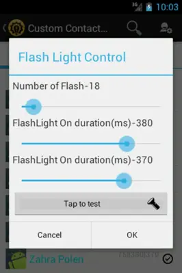 Flash Blink android App screenshot 2